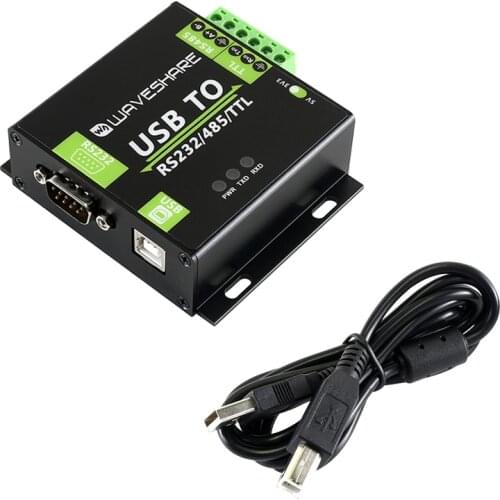 Industrial USB TO RS232/RS485/TTL Isolated Converter with Original FT232RL Embedded Protection Circuits TVS Diode for Windows