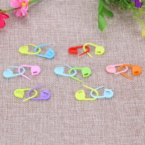Mixed Color Crochet Markers Stitch Markers Knitting Tools Plastic Clip Hook Crochet Needle Clip Hook Color Mixing