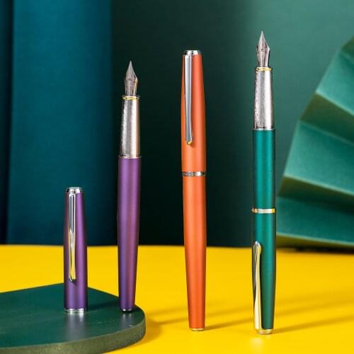 Hongdian 920 Venus Metal Fountain Pen Color Series Extra Fine / Fine Nib 0.4 / 0.5mm Elegant Excellent Business Office Gift Pen