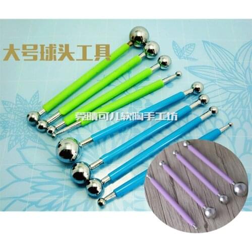 Sculpture clay,polymer clay tools,Ball head tool
