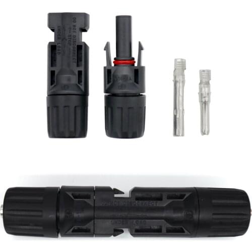 Solar Connector PV Terminals Connector Solar Plug Cable Connectors (male and female) for Solar Panels and Photovoltaic Systems