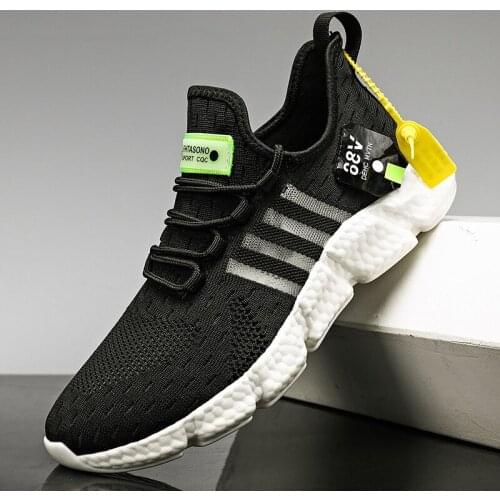 Ultralight Running Shoes Mens Sneakers Big Size Breathable Air Mesh Casual Tennis Shoe Outdoor Fitness Jogging Walking Trainers