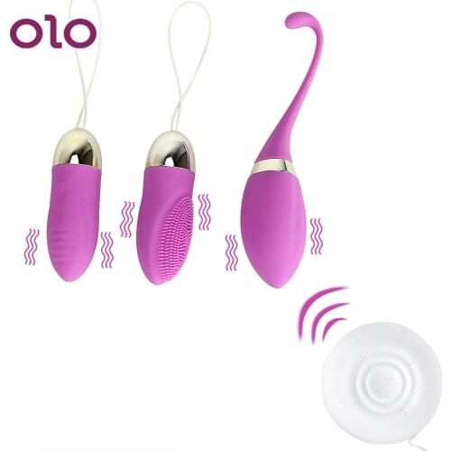 OLO Clitoris Stimulator Vibrator Wireless Remote Control Vibrating Egg Body Massager Faloimitator Sex Toys for Women