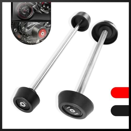 Motorcycle Front Rear Axle Fork Wheel Protector Crash Slider For Ducati Hypermotard 796 950 821 939