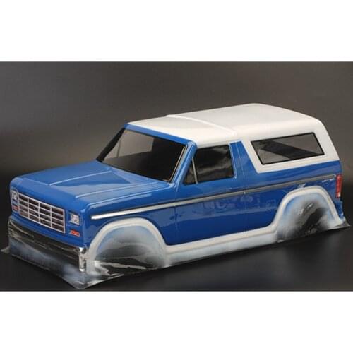 1/10 Rc Crawler Toys Car Clear PC Body Shell With Stickers 313 Wheelbase Fit For Traxxas Trx4 Axial Scx10 4WD D90 CC01 Chassis