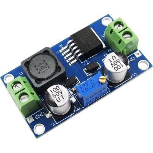 10PCS XL6019 5A Current DC to DC Adjustable Boost Power Supply Board Module