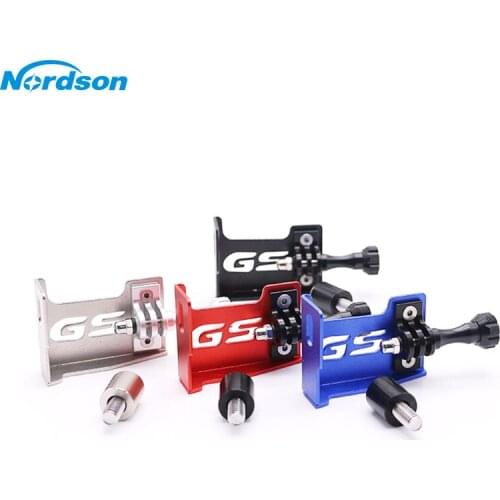 Nordson Motorcycle Accessories Aluminum Recorder GoPro Camera Holder Bracket For BMW R650 R700 R800 2013 2014 2015 2016 2017