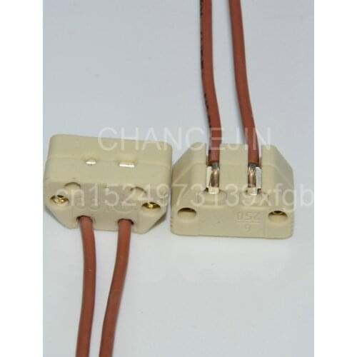 B&W 881 G6.35 lamp holder for Hanaulux blue 90/130 surgical shadowless lamp halogen bulb 30CM cable