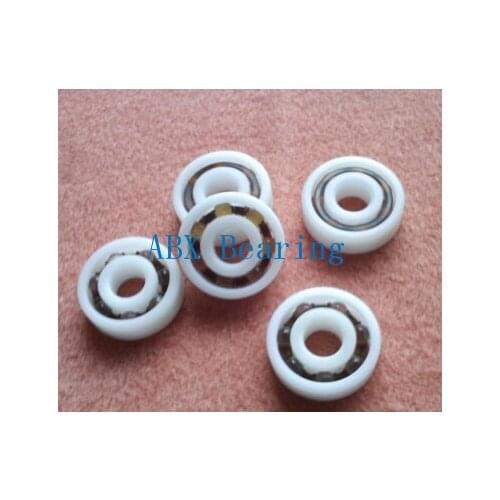 Free shippping 600pc 623 624 625 626 627 628 629 6200 6201 6202 6203 6204 6205 6206 6207 6208 POM plastic ball bearing