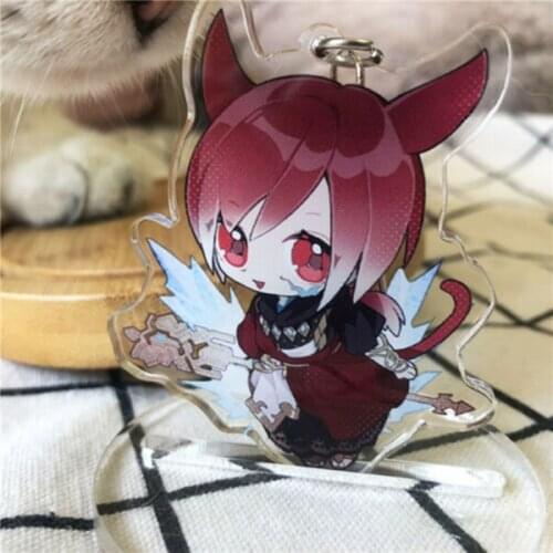 Cosmile Final Fantasy FF14 Gurahatia Emet Acrylic Decal Display Stand 2-Side limited cosplay