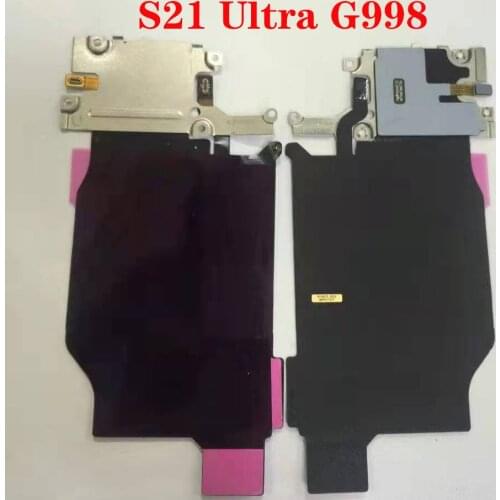 For Samsung Galaxy S21 G990 S21 Ultra G998 motherboard camera bracket iron cover NFC graphite cooling paste original