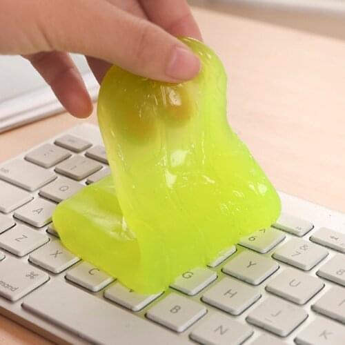 Laptop Home Magic Cleaning Tool Mud Remover Car Cleaner Glue Panel Air Vent Outlet Dashboard Car Gap Dust Dirt Cleaner Soft Gel