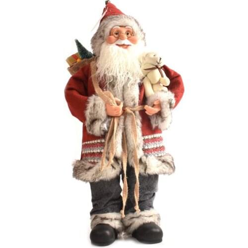 Electric Santa Claus Dancing Decoration Model 30cm/45cm/60cm/90cm Christmas Decorations Doll Christmas atmosphere