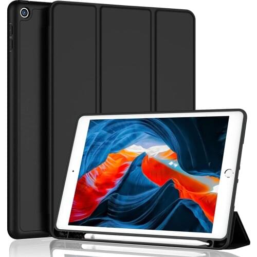 Magnetic Case For iPad 7 10.2 Case with Pencil Holder Cover,Capa for iPad 8 Case 10.2"2019 2020 ipad 7/8th Gen Silicon Case 10.2