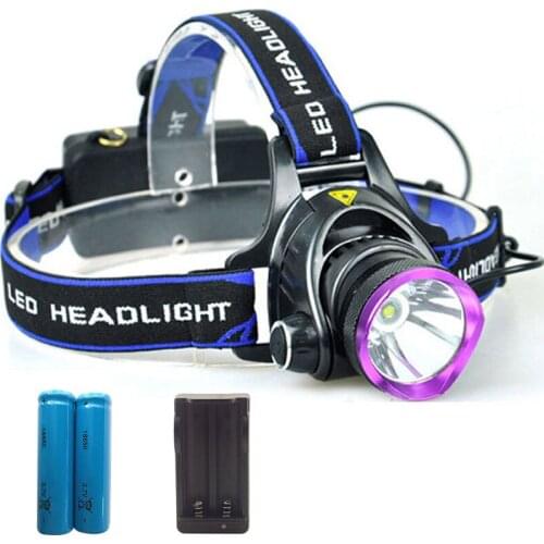Rechargeable Waterproof Headlight Linterna Q5 LED Headlamp frontal Torch Head Lamp Charger 18650 Battery for fishing/camp