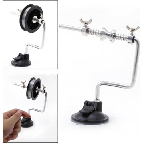 Portable Fishing Line Winder Reel Spooler Holder Tackle Coil Tool Fishing Gear Y51D