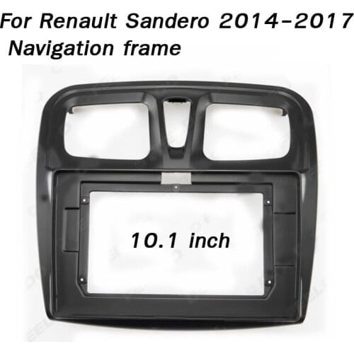 For Renault Sandero 2014-2017 frame Central control host modified panel Android navigation box car audio CD modified box