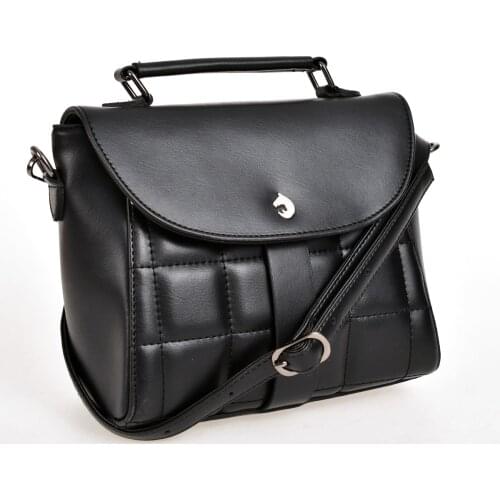 2020 top Brand Luxury Fashion Women 'S Synthetic Leather APBO007201 Women Shoulder Çantasısı Black Aqua di Polo 1987