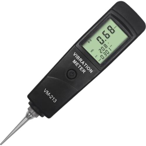 VM-213 Handheld Vibration Pen Tester Portable Vibrater (10Hz~10kHz) Analyzer