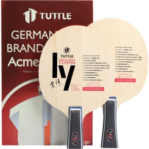 Table Tennis Racket Training PING PONG Racket Base Plate 7-Layer Structure Base Paulownia Core Short Long Handle Racquet Sports