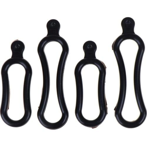 4pcs Silicone Rubber Ring Tie Band For Headlight Bicycle Headlamp