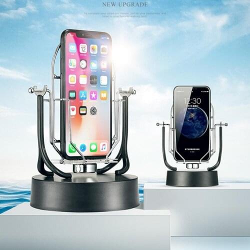 Automatic walking swing mobile phone artifact pedometer brush step eternal instrument Newton rocker crafts decoration USB cabl