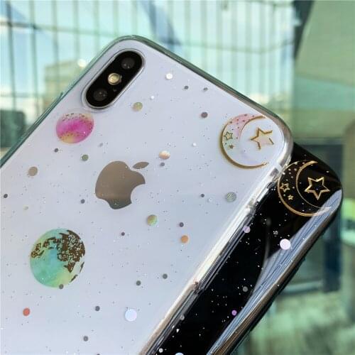 For POCO X3 Pro Case, Planet Dots Silicon Case, For Xiaomi Mi 11 Lite Pro POCO F3 M3 NFC Case Shockproof Protective Cover