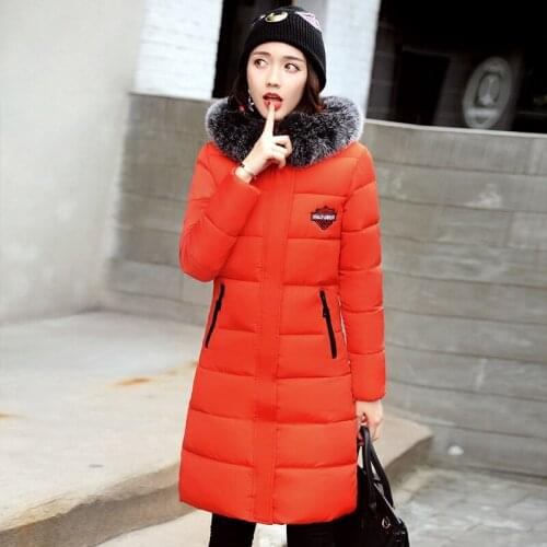 2018 Long Polyester Zipper Flocking Rushed Winter New Clothes Slim Full