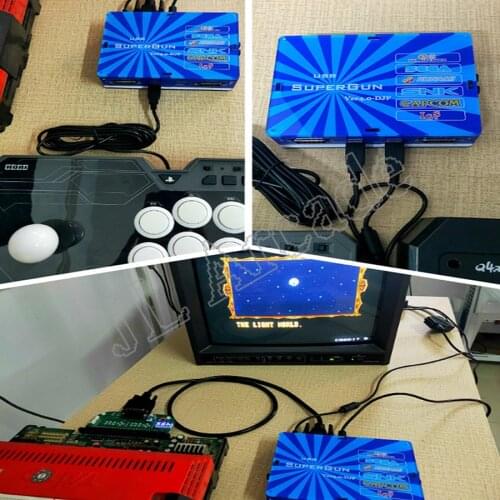 JAMMA to USB Joypad & SNK DB15 Gamepad Super CBOX V4.0 With External Converter For Any JAMMA Arcade Game PCB SNK Motherboard