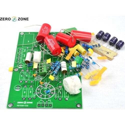 GZLOZONE PRT-03A Hifi Stereo Tube Preamplifier Kit Base On C22 Preamplifier Circuit ( No Tubes)