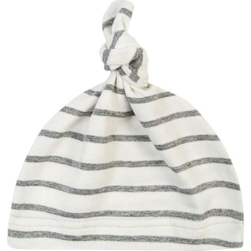 Fashion Cotton Knot Beanies Toddler Girls Sleep Caps Newborn Baby