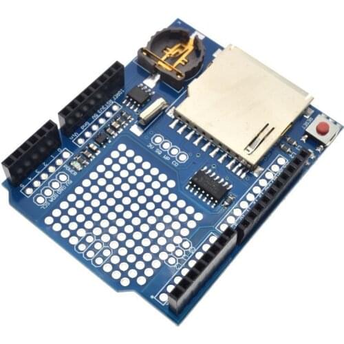 TZT Data Logger Module Logging Recorder Shield V1.0 for Arduino UNO SD Card