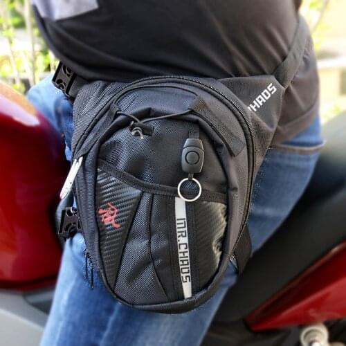 Motorcycle Leg Bag Waterproof Waist Bag Thigh Belt Hip for Yamaha Suzuki Universal Outdoor Riding Running Sport Moto side bag