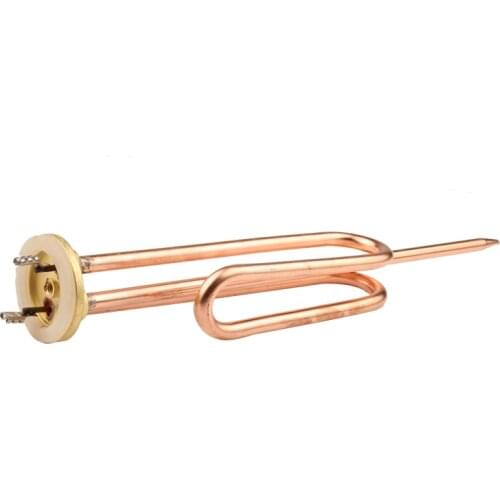 Isuotuo 47mm Cap ARISTON Electric Water Heater Parts Brass Heating Element Boiler Tubes 220V 1500W Heater Element