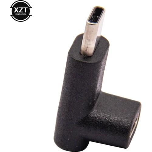 Novel USB 90 Degree Right Angle USB 3.1 Type C Male to Female USB-C Converter Adapter Connector for Samsung Smart MoilbPhone