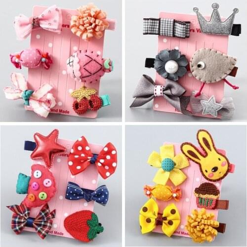 Baby girl head pin hair clip cute infant kid children girl hairpin headwear bowknot headband headwear hair accessories