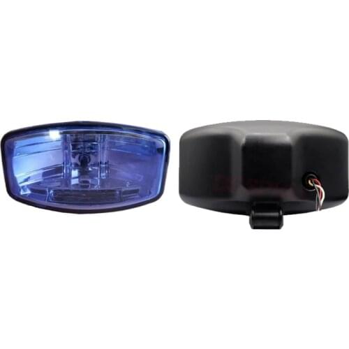 1pcs 24V 70W 9 inch Blue Driving Light with LED +H7 bulbs included for Volvo Truck Front fog lights For Scania truck trailer