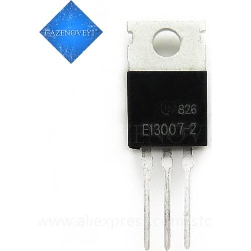 10pcs/lot Transistor 13007 E13007 E13007-2 J13007 original Product In Stock