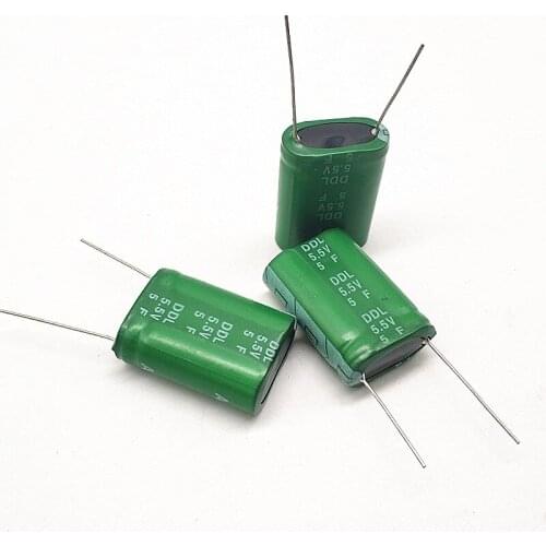 2pcs 5.5V5F energy storage memory water meter electric meter capacitance combined DDL series 5.5V5.0F