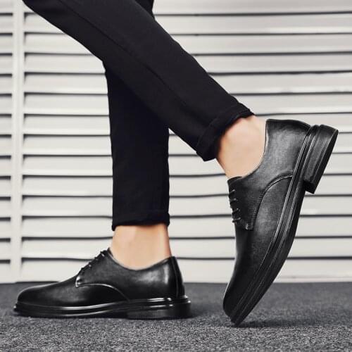 2021 Luxury Business Oxford Comfortable High Quality Genuine Leathe Casual Male Office Wedding Flats Footwear Mocassin Oxford