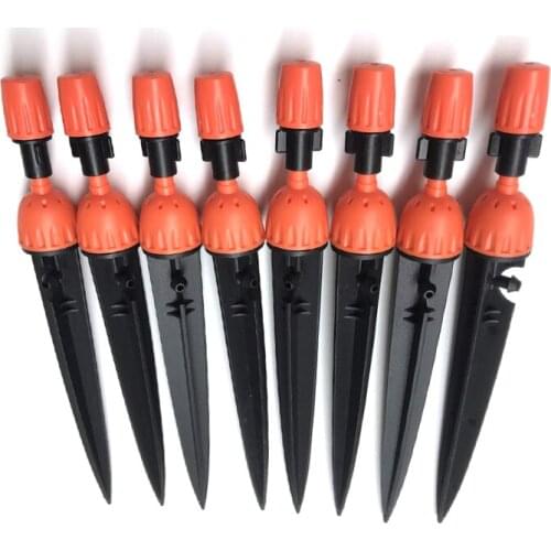 Garden Adjustable Nozzles Lawn Watering Sprinkler Drip Irrigation Watering Sprinkler Anti-Clogging Dripper 3pcs