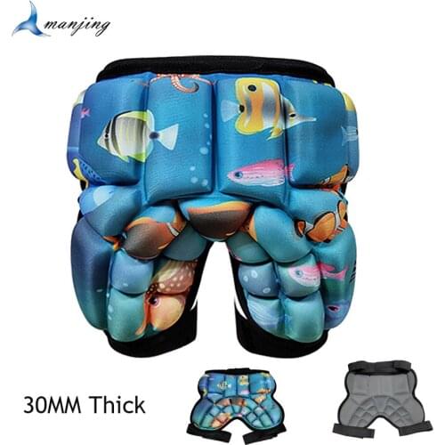 30MM Thick Children Hip pad Cycling Riding MTB Motocross Motorcycle hip pad Downhill Racing Protection Gear