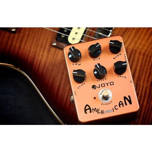 Joyo JF-14 American Sound Guitar Effect Pedal with Free Pedal Case