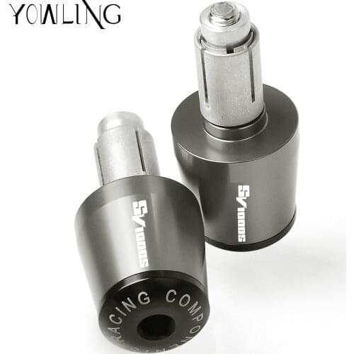 For SUZUKI SV 1000S SV1000S SV1000 2003 2004 2005 2006 2007 Handlebar Gear Balanced Plug Slider Handle Bar End Weights Grips Cap