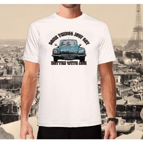 T-Shirts 2019 Brand Clothes Slim Fit Printing t shirts online DS Vintage Retro Classic Car Printed T-Shirt Ideal Gift T shirt