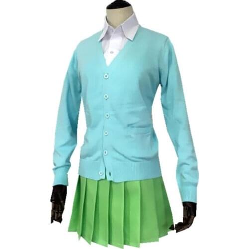 2019 Anime The Quintessential Quintuplets Cosplay Costume Nino Nakano Cosplay Go Toubun no Hanayome Costume Girl Uniform