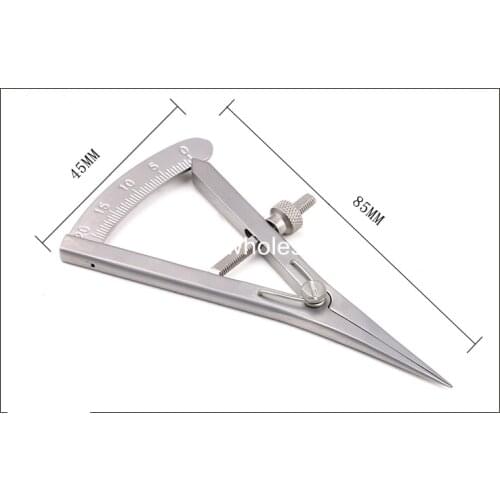 Mini distance gauge,leather edger spacing line drawing tool.leather craft tool