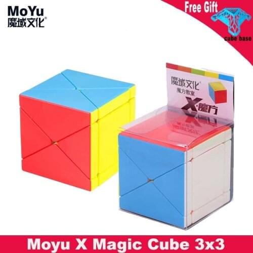 Moyu Skew X Magic Cube 3x3x3 Cubing Classroom Speed Cube 3x3 For Education Toy Antistress Toys Children Fisher Cubo Magico
