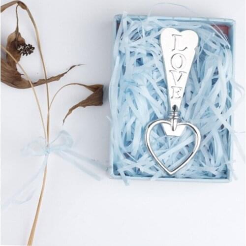 Newest Forever Love Chrome Beer Bottle Opener Wedding Favors and Gifts for Guests Party Gifts Supplier Bridal Shower S048