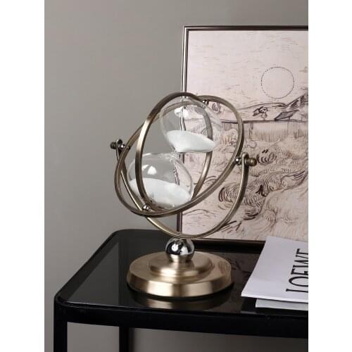 Hourglass Timener High-end Office Table Home Living Room TV Cabinet Book Cabinet Decoration Decoration